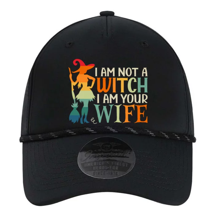 I Am Not Witch I Am Your Wife Halloween Costume Design Gift Performance The Dyno Cap