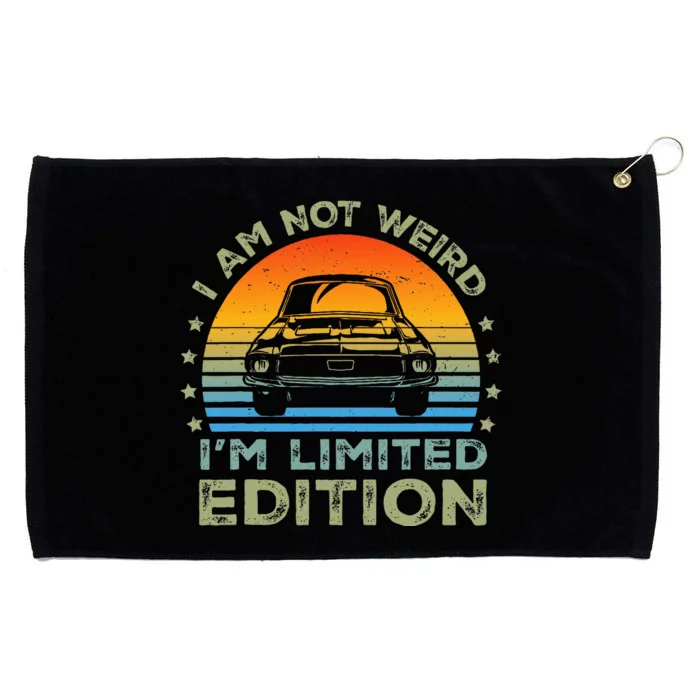 I Am Not Weird IM Limited Edition Grommeted Golf Towel