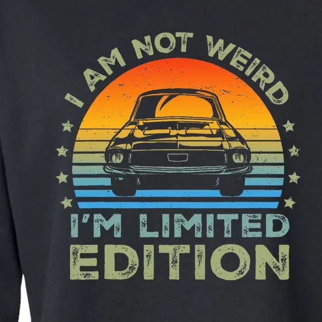 I Am Not Weird IM Limited Edition Cropped Pullover Crew