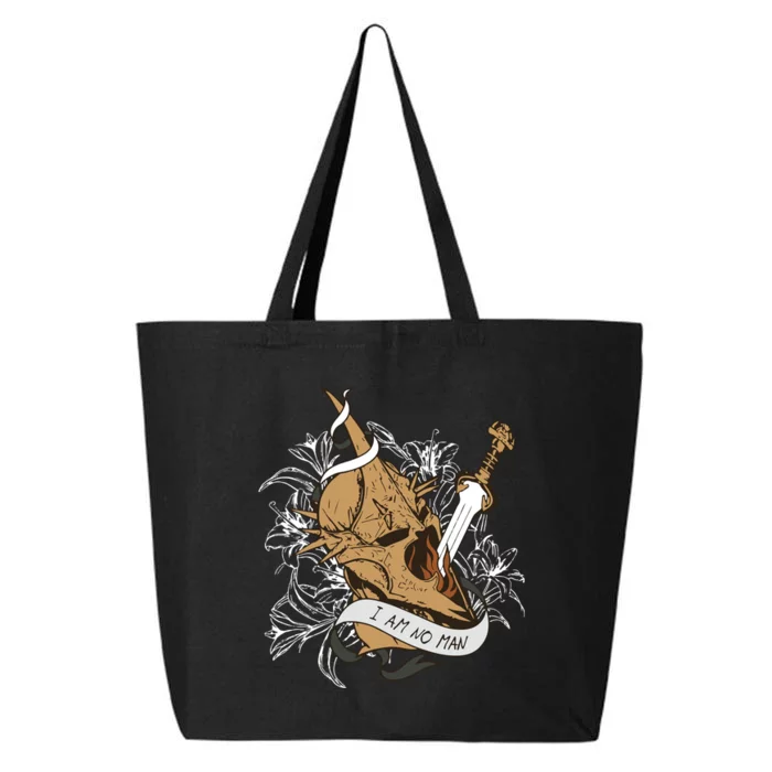 I Am No Man Eowyn Book Lover Gift Lotr 25L Jumbo Tote