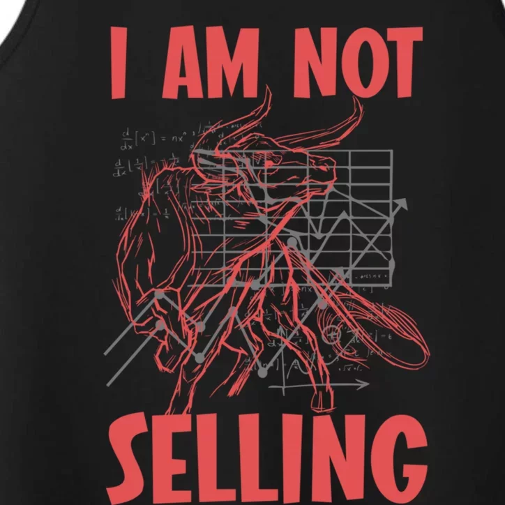 I Am Not Selling Gift Performance Tank