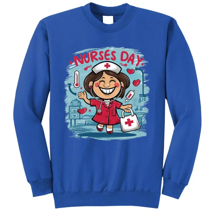 International And National Nurses Day Happy Nurses Day Gift Sweatshirt