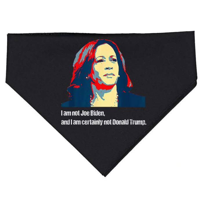 I Am Not Joe Biden And I Am Certainly Not Donald Trump USA-Made Doggie Bandana