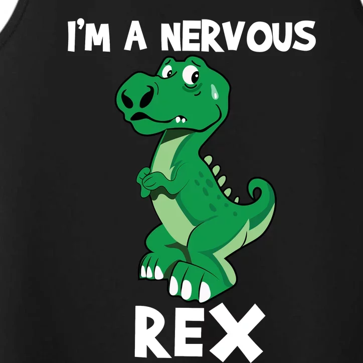 I’M A NERVOUS REX Performance Tank