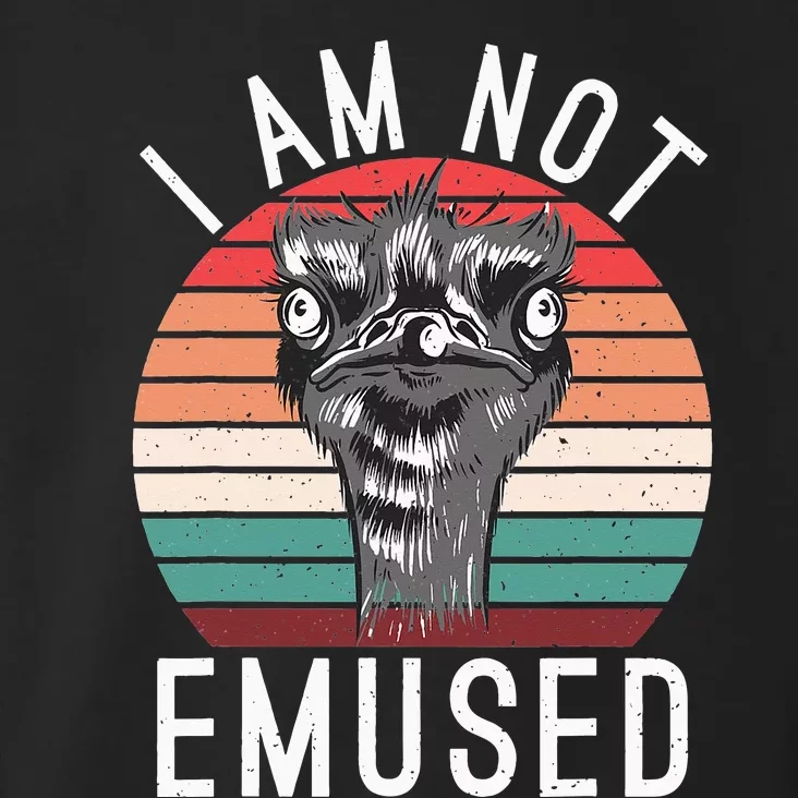 I am not Emused funny Bird Lover Emu Toddler Hoodie