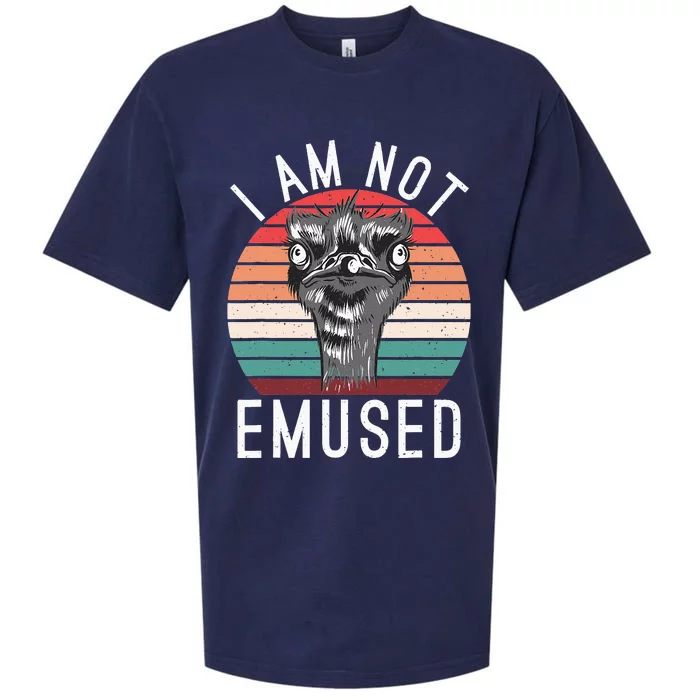 I am not Emused funny Bird Lover Emu Sueded Cloud Jersey T-Shirt