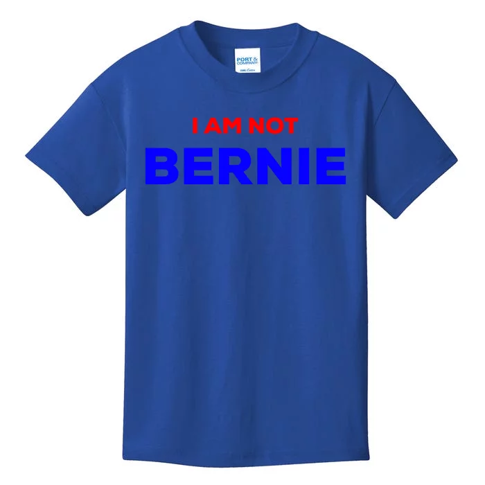 I Am Not Bernie Great Gift Not Your Buttercup Grandpa Look Alike Cool Gift Kids T-Shirt