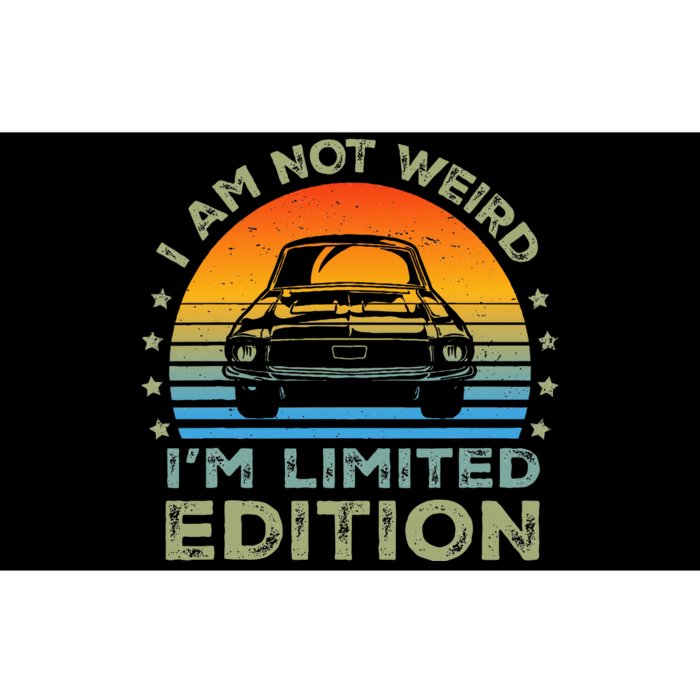 I Am Not Weird IM Limited Edition Funny Sarcastic Bumper Sticker