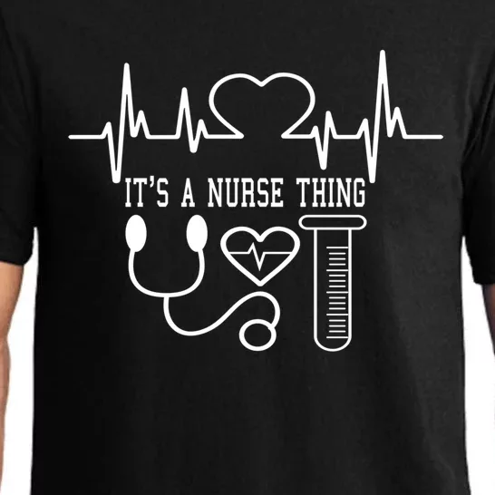 Its A Nurse Thing Funny Nursing Cute Gift Pajama Set