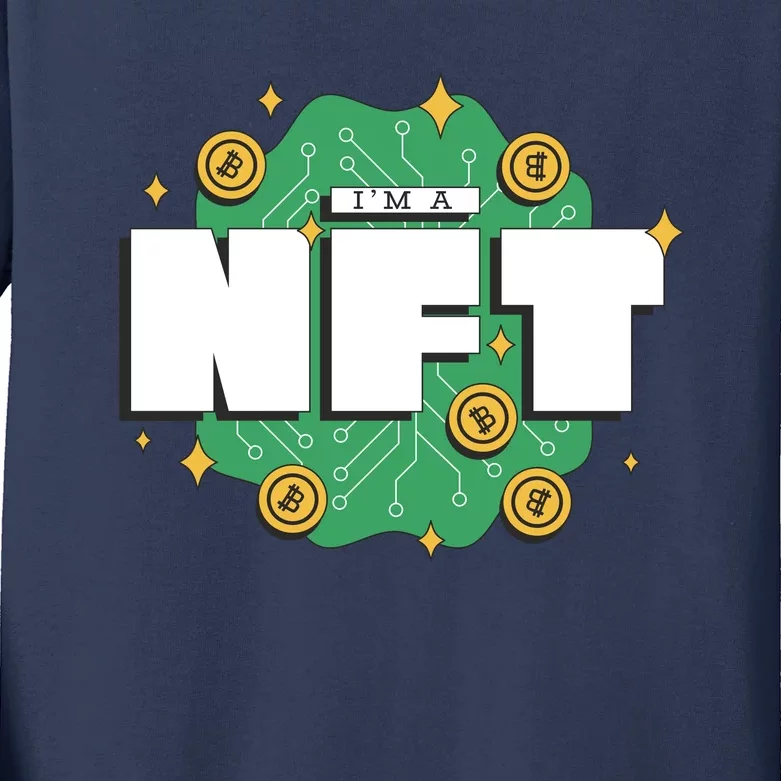 I'm A NFT Kids Long Sleeve Shirt