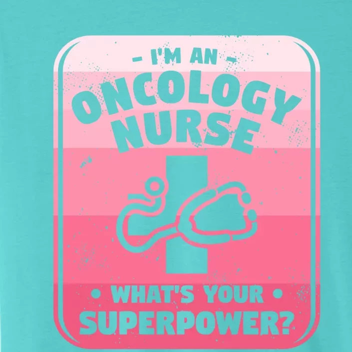 Im An Oncology Nurse Whats Your Superpower Oncologist Gift ChromaSoft Performance T-Shirt