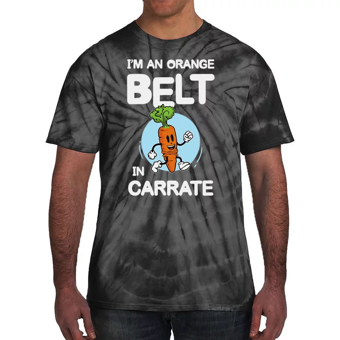 IM An Orange Belt In Carrate For A Vegans And Vegetarians Tie-Dye T-Shirt