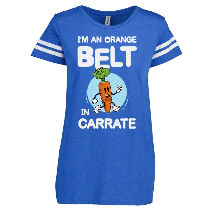 IM An Orange Belt In Carrate For A Vegans And Vegetarians Enza Ladies Jersey Football T-Shirt