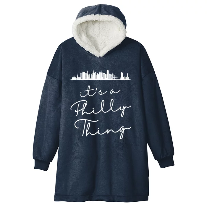 It's A Philly Thing Its A Philly Thing Philadelphia Football Hooded Wearable Blanket