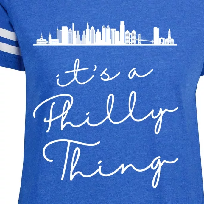 It's A Philly Thing Its A Philly Thing Philadelphia Football Enza Ladies Jersey Football T-Shirt