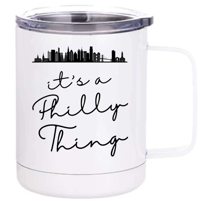 It's A Philly Thing Its A Philly Thing Philadelphia Football Front & Back 12oz Stainless Steel Tumbler Cup