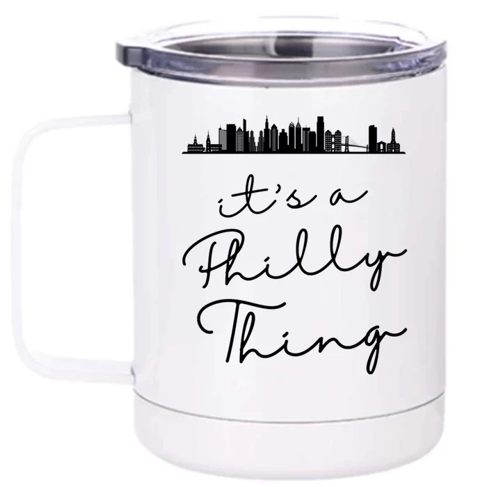 It's A Philly Thing Its A Philly Thing Philadelphia Football Front & Back 12oz Stainless Steel Tumbler Cup