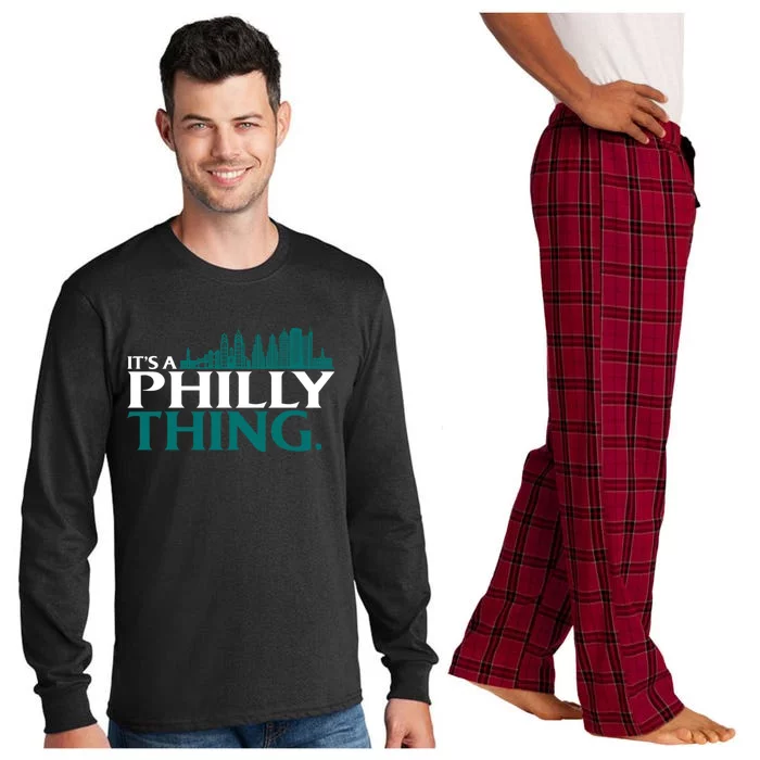 It's A Philly Thing Its A Philly Thing Philadelphia Football Long Sleeve Pajama Set