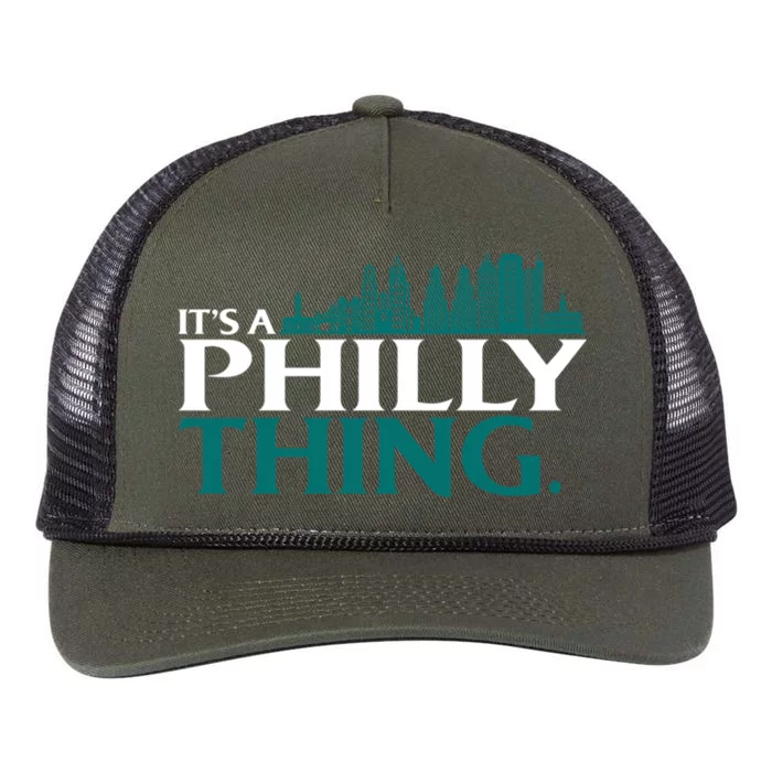 It's A Philly Thing Its A Philly Thing Philadelphia Football Retro Rope Trucker Hat Cap