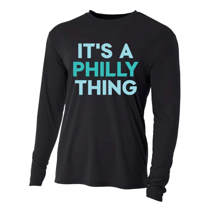 It's A Philly Thing Eagles Football Cooling Performance Long Sleeve Crew