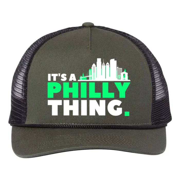 It's A Philly Thing Its A Philly Thing Philadelphia Football Retro Rope Trucker Hat Cap