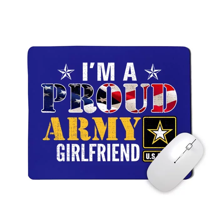 I'm A Proud Army Friend American Flag Military Veteran Meaningful Gift Mousepad