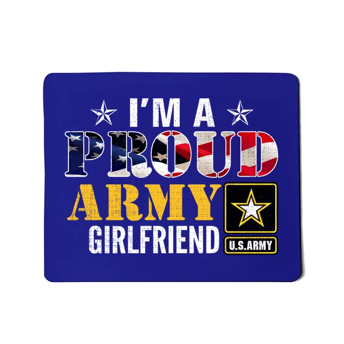 I'm A Proud Army Friend American Flag Military Veteran Meaningful Gift Mousepad