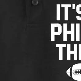 It's A Philly Thing Design Football Fan Dry Zone Grid Performance Polo