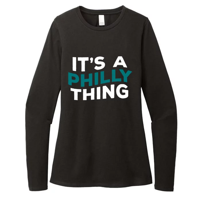 It's A Philly Thing Philadelphia Football Womens CVC Long Sleeve Shirt