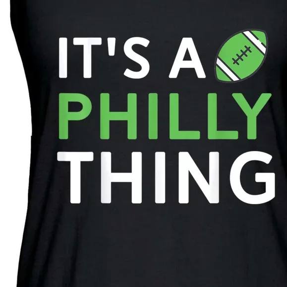 It's A Philly Thing Its A Philly Thing Philadelphia Football Ladies Essential Flowy Tank