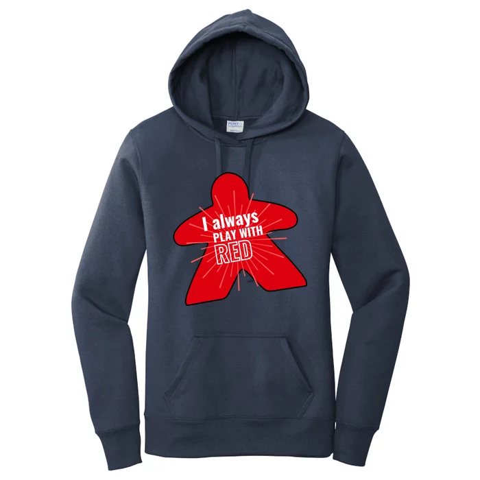 I Always Play With Red Women's Pullover Hoodie