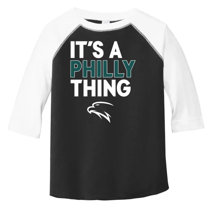 It's A Philly Thing Philadelphia Football Toddler Fine Jersey T-Shirt