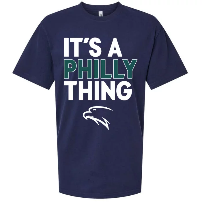 It's A Philly Thing Philadelphia Football Sueded Cloud Jersey T-Shirt