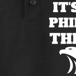 It's A Philly Thing EAGLES Classic Dry Zone Grid Performance Polo