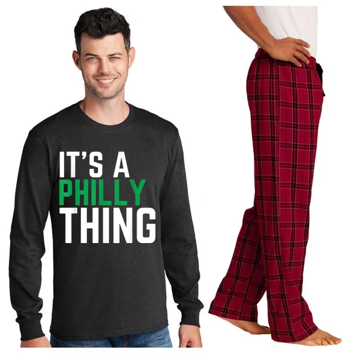 It's A Philly Thing Philadelphia Football Long Sleeve Pajama Set