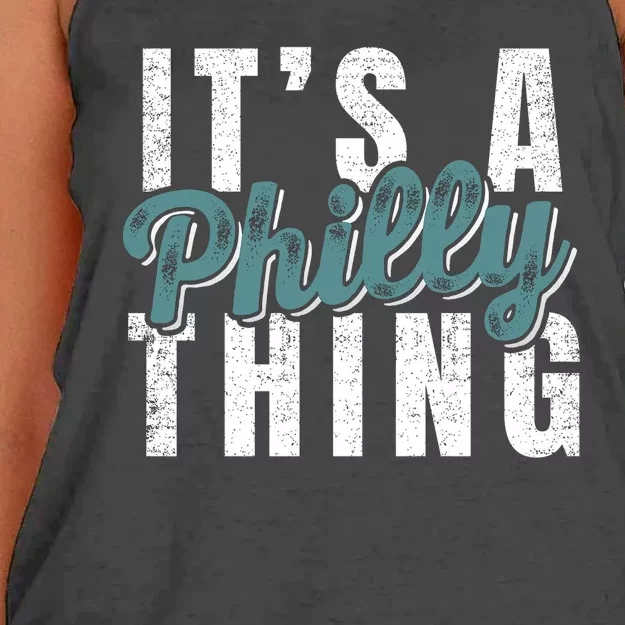 It's A Philly Thing Eagles Football Women's Knotted Racerback Tank