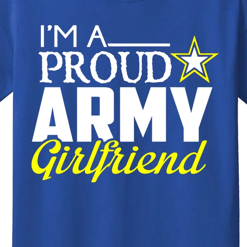 I'm A Proud Army Friend Design Military Friend Gift Kids T-Shirt