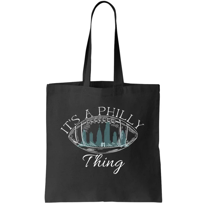 It's A Philly Thing Eagles Football Distressed Retro Tote Bag