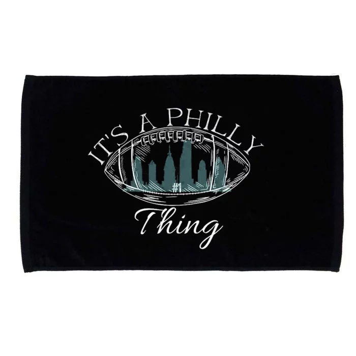 It's A Philly Thing Eagles Football Distressed Retro Microfiber Hand Towel