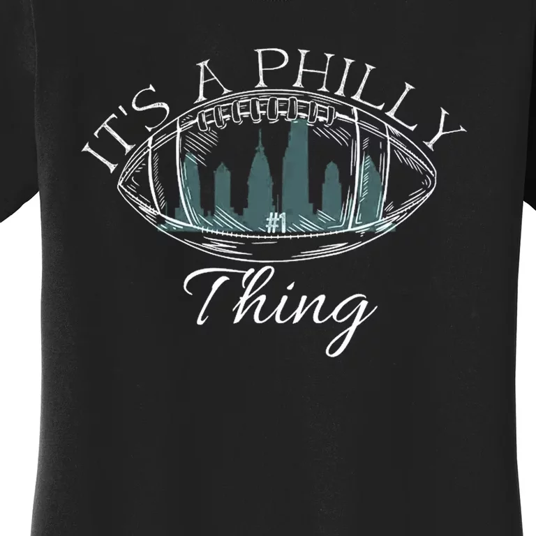 It's A Philly Thing Eagles Football Distressed Retro Women's T-Shirt