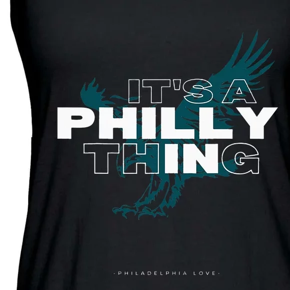 IT'S A PHILLY THING  Its A Philadelphia Thing Fan Ladies Essential Flowy Tank