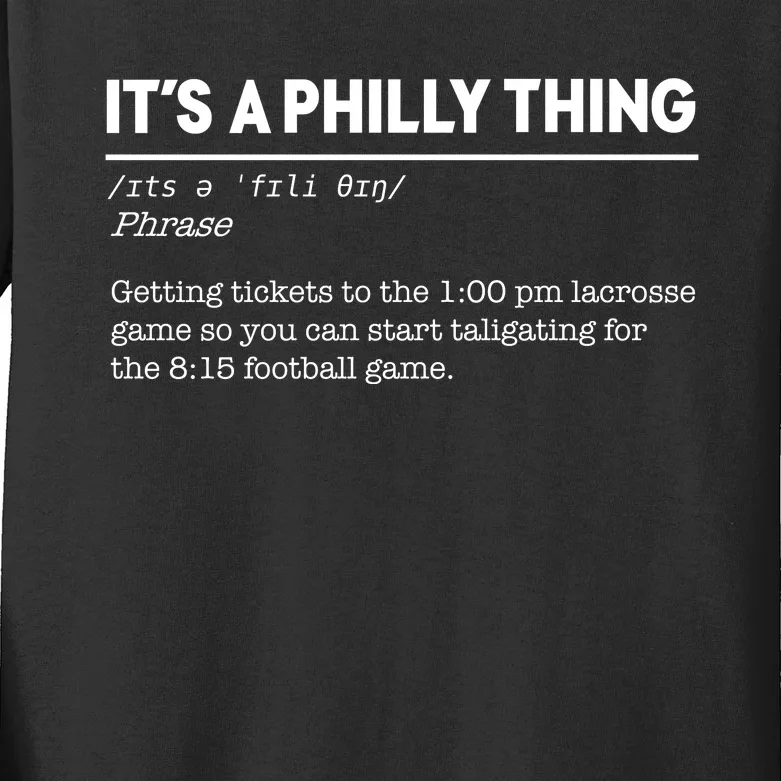 It's A Philly Thing Its A Philly Thing Philadelphia Football Fly Eagles Fly Toddler T-Shirt