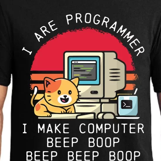 I Are Programmer Cat Pajama Set