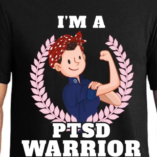 I'm A Ptsd Warrior Posttraumatic Stress Disorder Awareness Gift Pajama Set