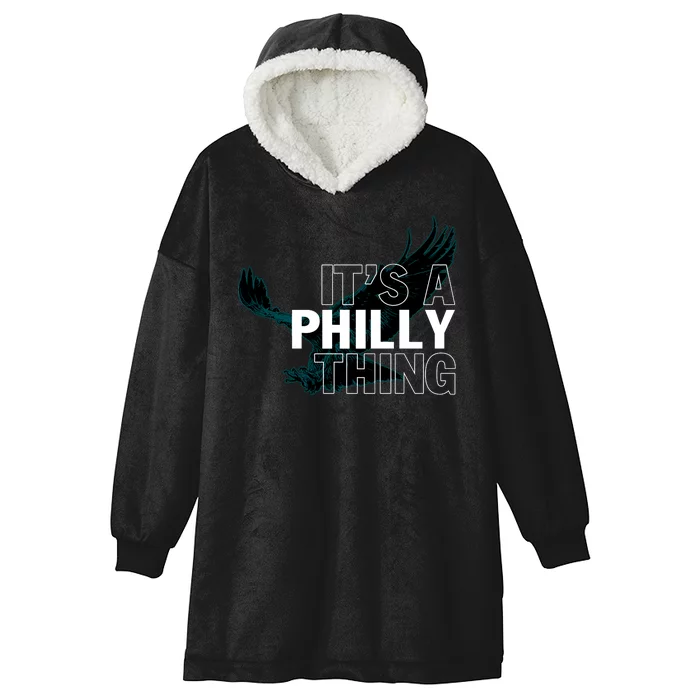 It's A Philly Thing Football Fan Hooded Wearable Blanket