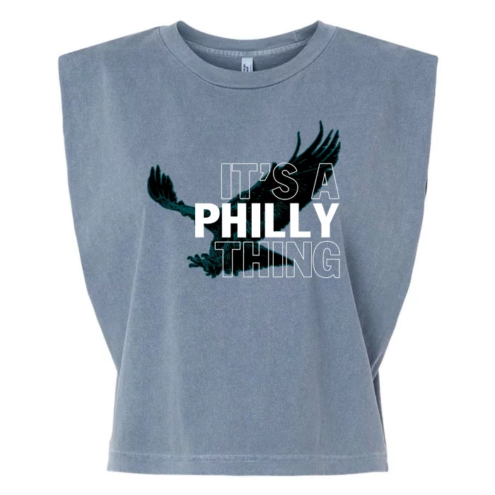 It's A Philly Thing Football Fan Garment-Dyed Women's Muscle Tee