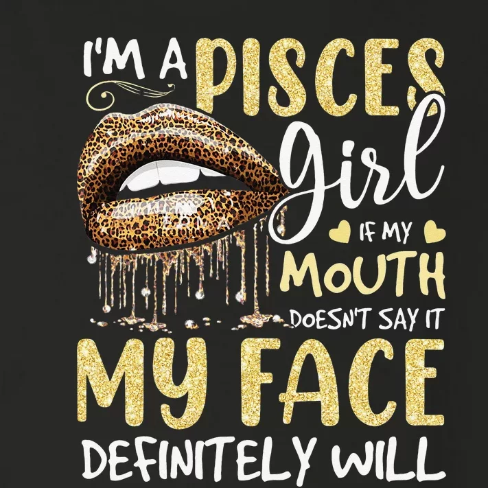 I'm A Pisces Leopard Printed Birthday Toddler Long Sleeve Shirt