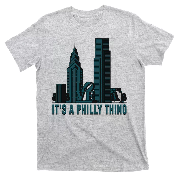 Philadelphia It's a Philly Thing Skyline T-Shirt – Black