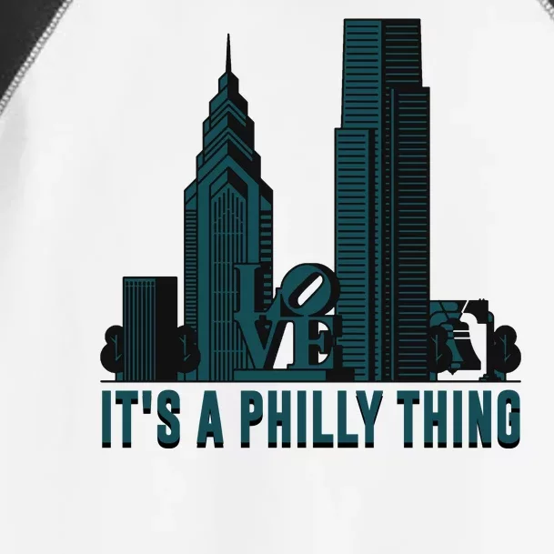 It's A Philly Thing Philadelphia City Skyline Toddler Fine Jersey T-Shirt