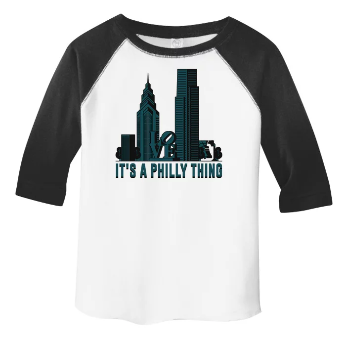 It's A Philly Thing Philadelphia City Skyline Toddler Fine Jersey T-Shirt